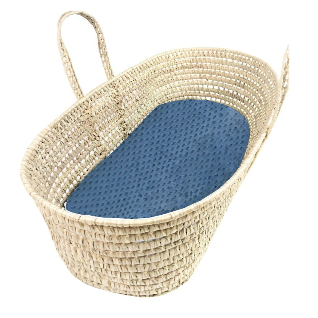 Cute Baby Moses Basket Mattress Protector