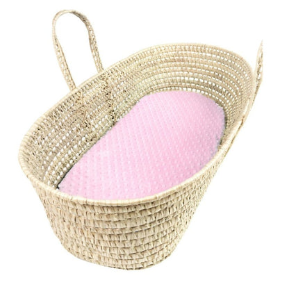 Cute Baby Moses Basket Mattress Protector