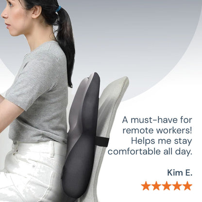 Comfortable Back Support Cushion for Office Chair Relief