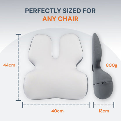 Comfortable Back Support Cushion for Office Chair Relief