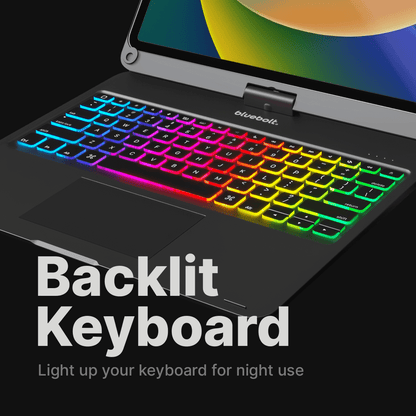Portable Wireless iPad Keyboard Case with 360 Rotation
