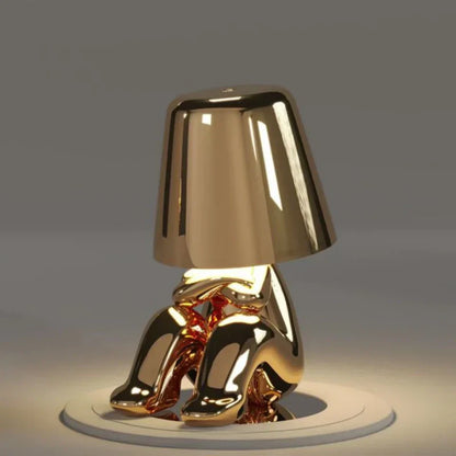 Compact Adjustable Desk Lamp with Dimmer Switch