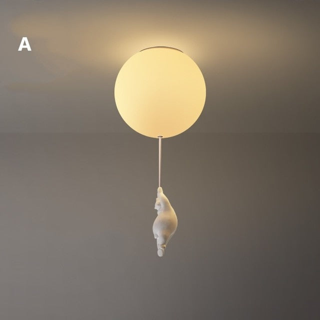 Colorful Fun Kids LED Ceiling Lamp - Fesara