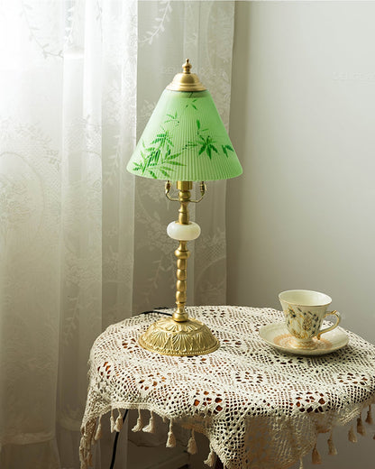 Elegant Wooden Desk Lamp