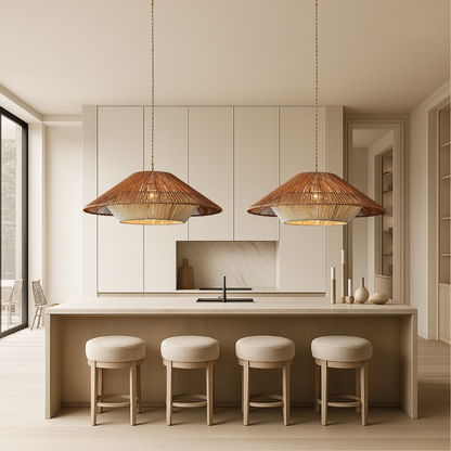 Bamboo Woven Hanging Lamp 5