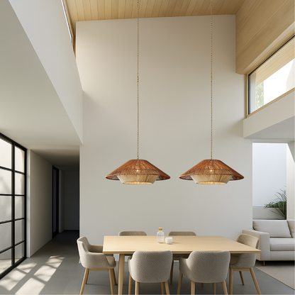 Bamboo Woven Hanging Lamp 6