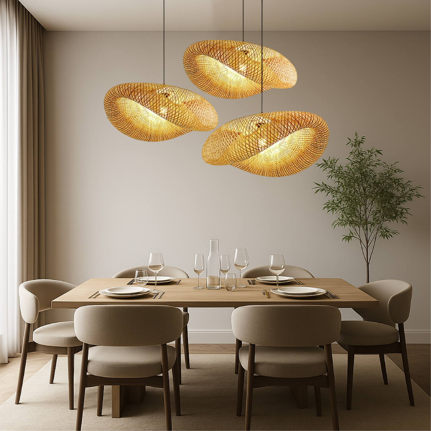 Minimalist Modern LED Hanging Light