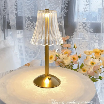 Luxury Crystal Wireless Desk Lamp - Fesara