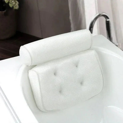 Comfortable Bath Pillow for Neck and Head Rest