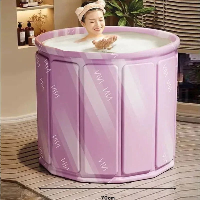 Bathora | Portable Adult Bath Tub – Easy-Fill Freestanding Spa Tub for Home & Travel 10