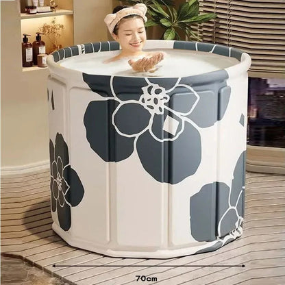 Bathora | Portable Adult Bath Tub – Easy-Fill Freestanding Spa Tub for Home & Travel 9