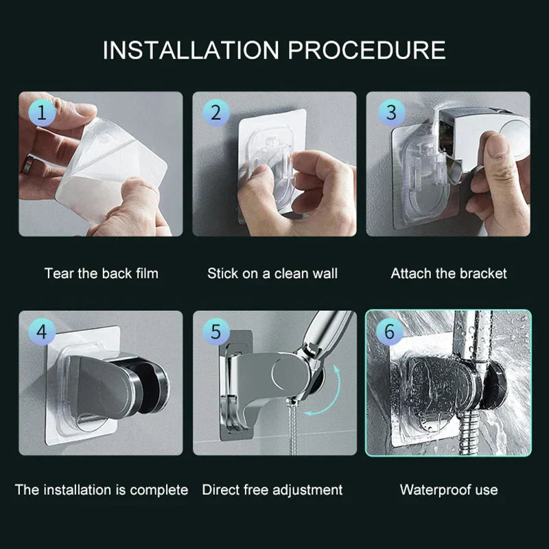 Luxury Low Flow Rain Shower Head for Home Spa