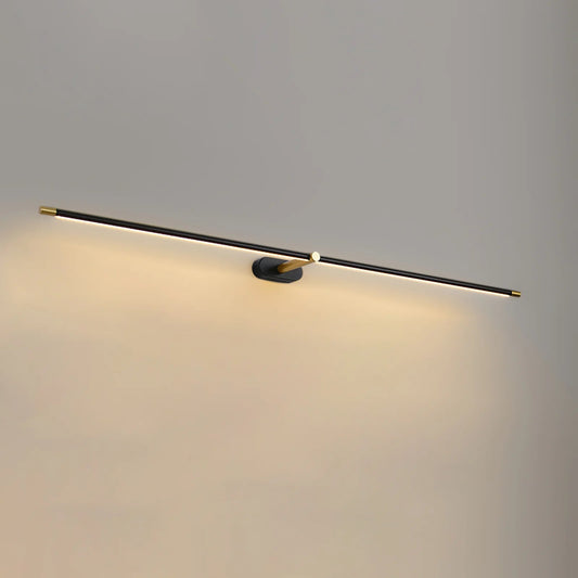 Sleek Glass Wall Light For Modern Bathroom Mirror - Fesara