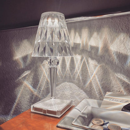 Stylish LED Table Lamp with Glam Glow
