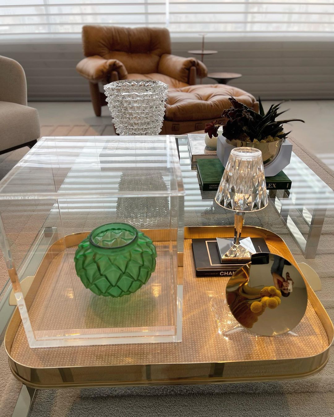 Stylish LED Table Lamp with Glam Glow