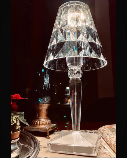Stylish LED Table Lamp with Glam Glow