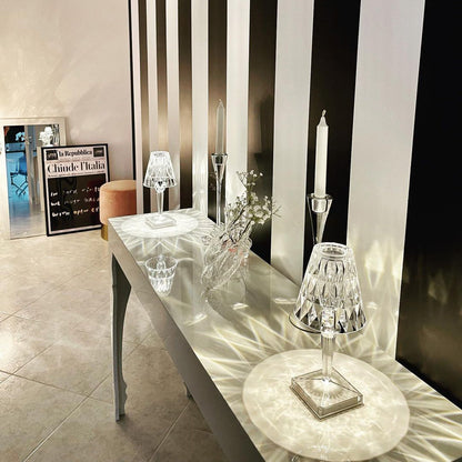 Stylish LED Table Lamp with Glam Glow