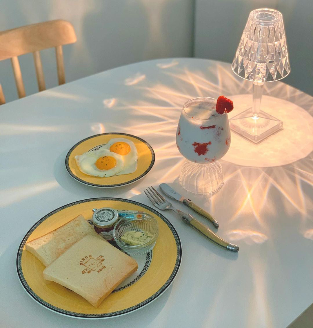 Stylish LED Table Lamp with Glam Glow