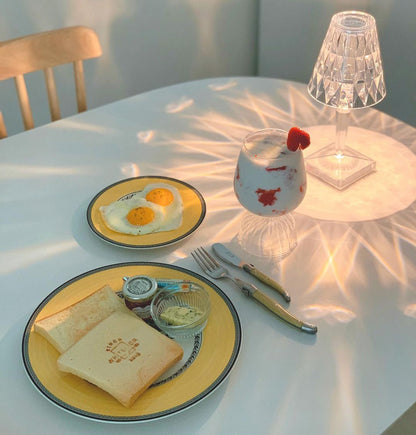 Stylish LED Table Lamp with Glam Glow