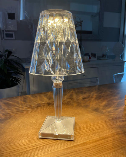 Stylish LED Table Lamp with Glam Glow