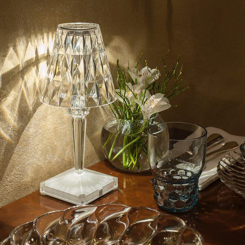 Stylish LED Table Lamp with Glam Glow