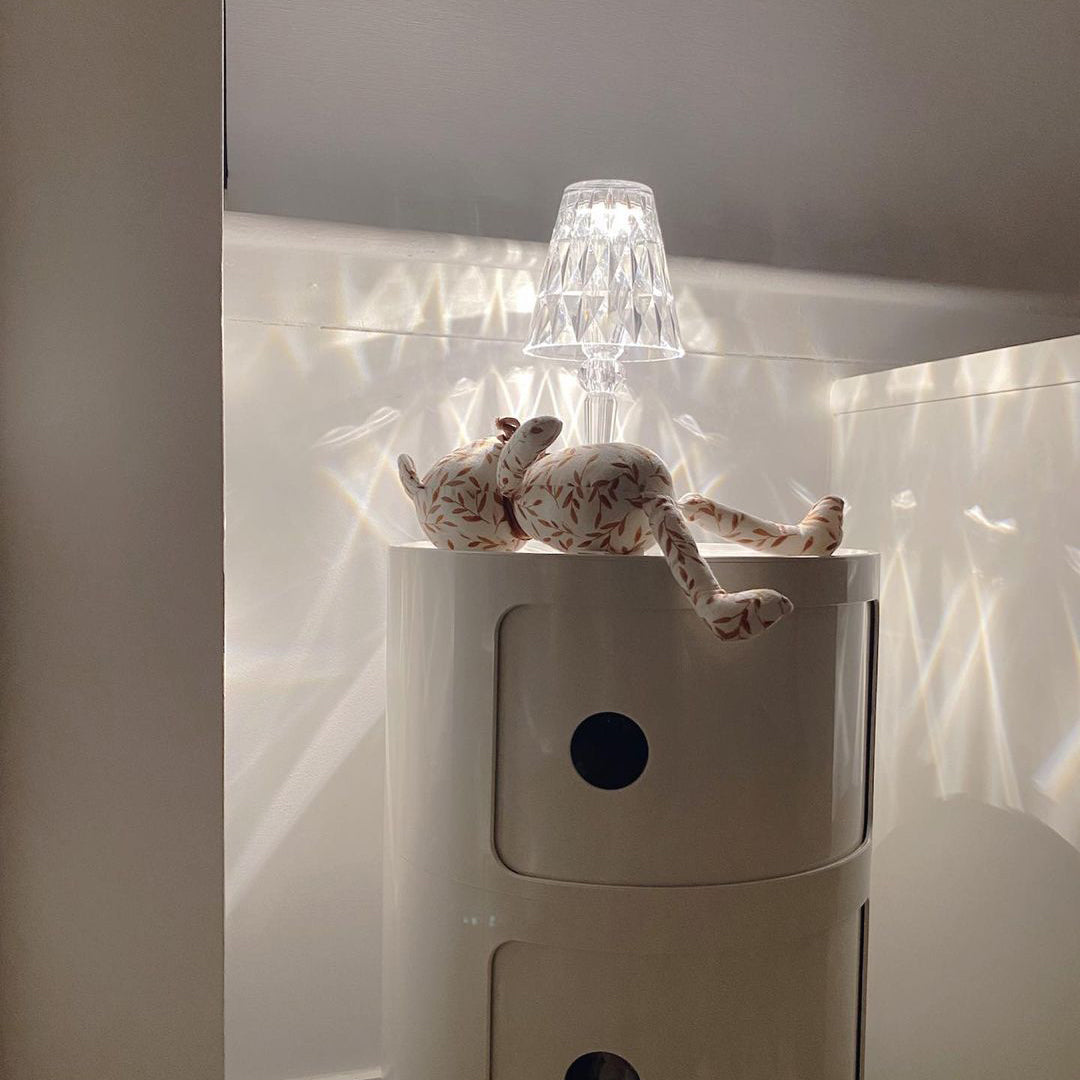 Stylish LED Table Lamp with Glam Glow
