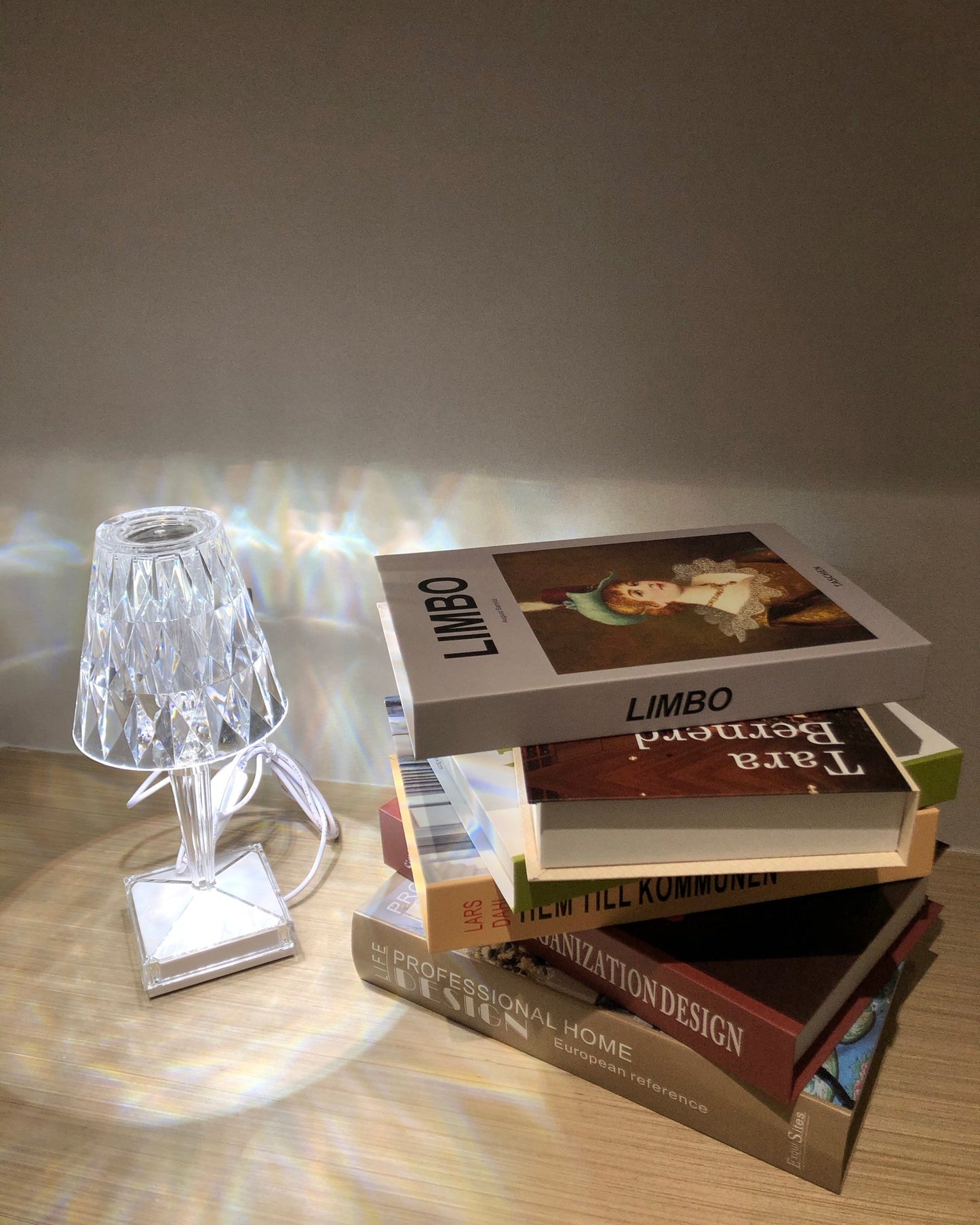 Stylish LED Table Lamp with Glam Glow