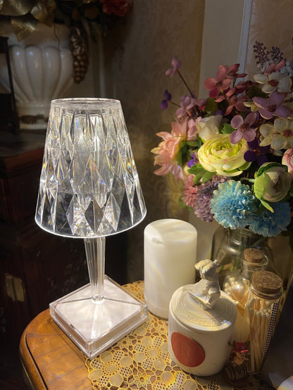 Stylish LED Table Lamp with Glam Glow
