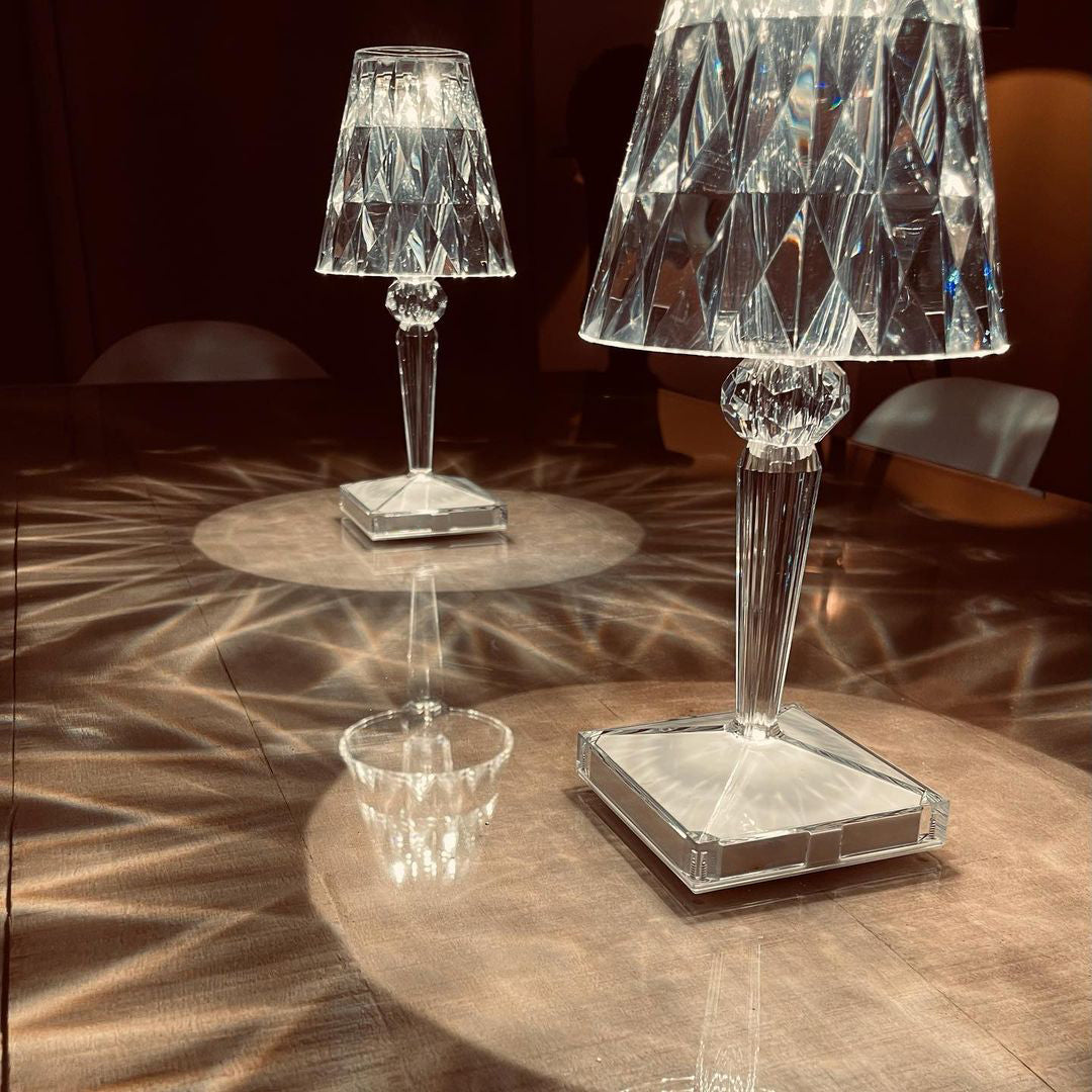 Stylish LED Table Lamp with Glam Glow