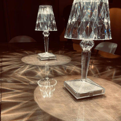 Stylish LED Table Lamp with Glam Glow