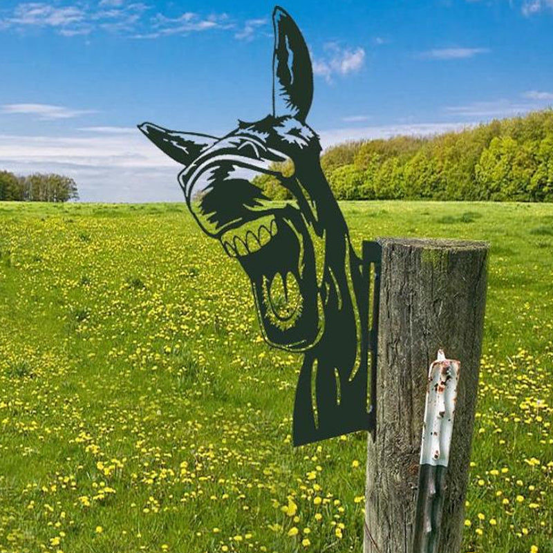 Rustic Country Metal Yard Decor - Fesara