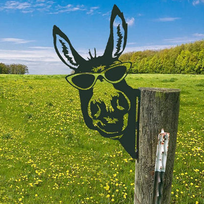 Rustic Country Metal Yard Decor