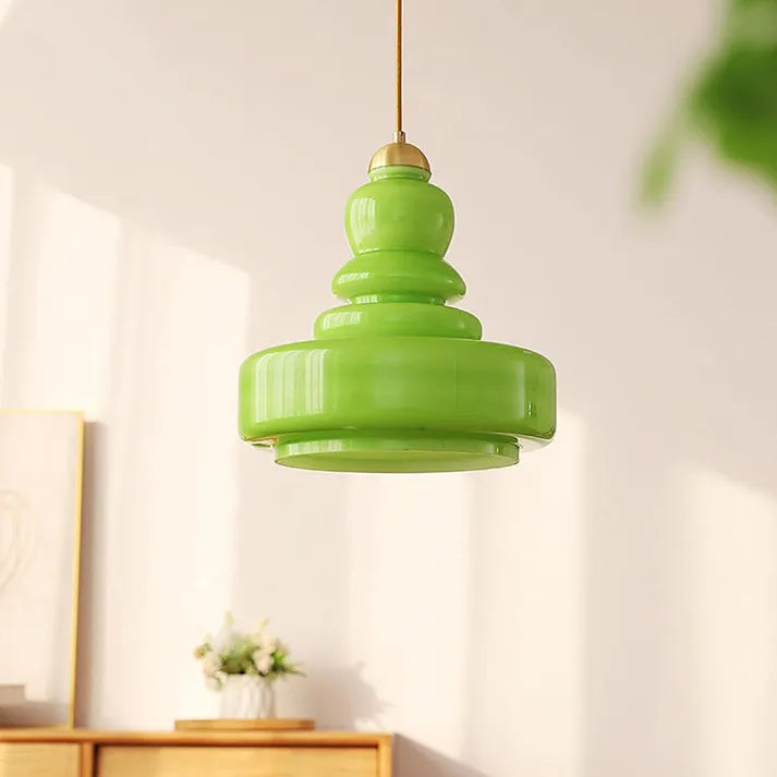 Elegant Glass Pendant Ceiling Light - Fesara