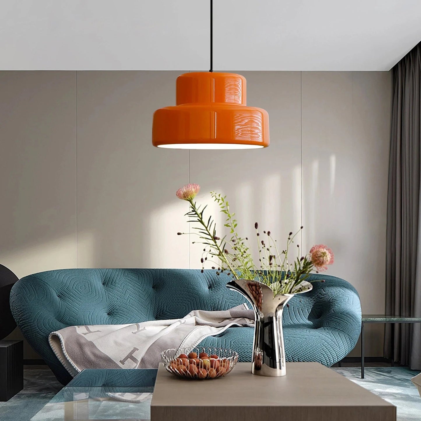 Warm Orange Pendant Dining Lamp