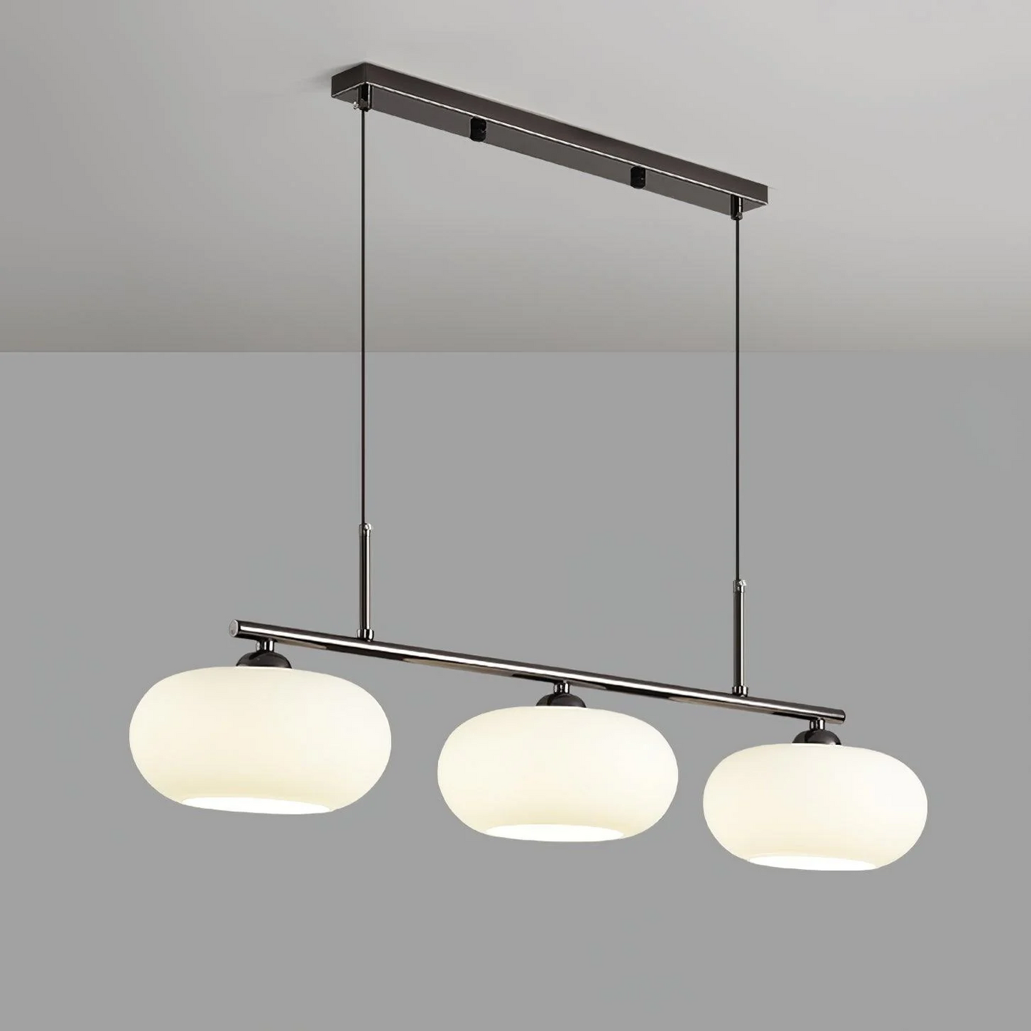 Contemporary 3-Head Hanging Pendant Light Fixture - Fesara