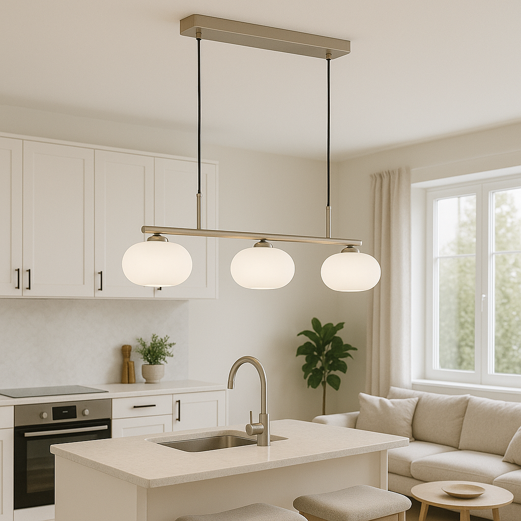 Bauhaus 3-head pendant lamp 1