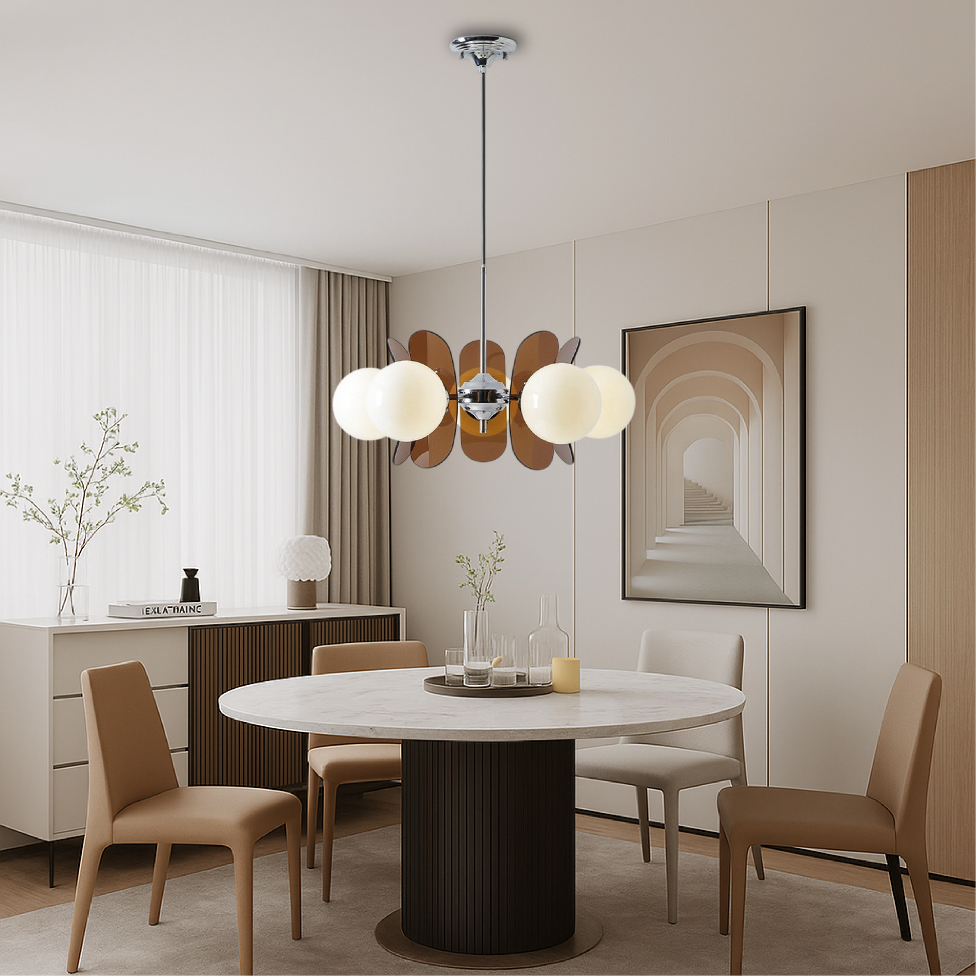 Bauhaus chandelier 3