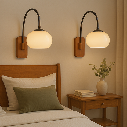 Bauhaus swivel wall lamp Khaki 1