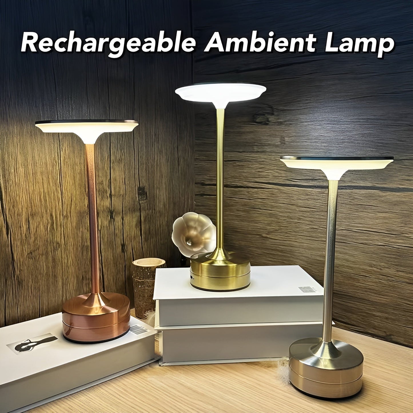 Portable Slim Wireless LED Table Lamp