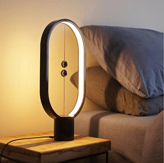 Slim Wooden Desk Lamp with USB Port - Fesara
