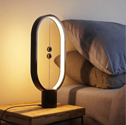 Slim Wooden Desk Lamp with USB Port - Fesara