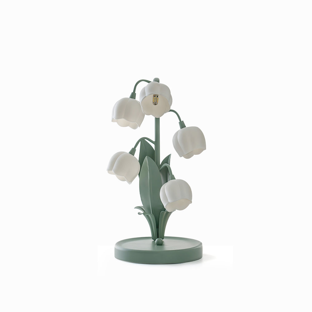 Elegant Flower Pattern Table Lamp