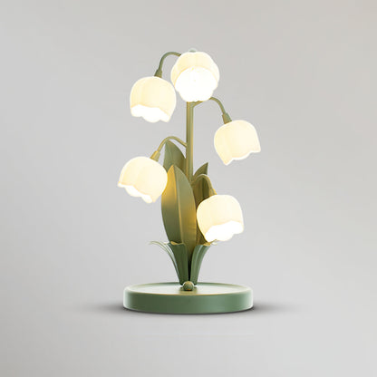 Elegant Flower Pattern Table Lamp