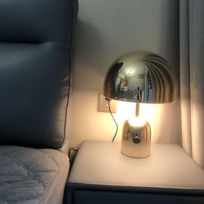 Stylish Round Table Lamp Clock