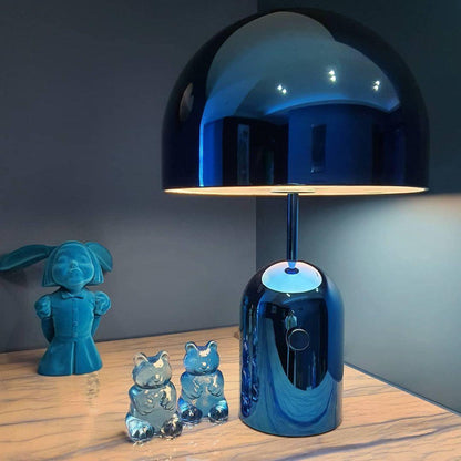 Stylish Round Table Lamp Clock