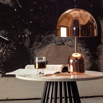 Stylish Round Table Lamp Clock