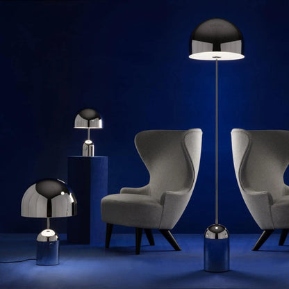 Stylish Round Table Lamp Clock