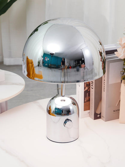 Stylish Round Table Lamp Clock