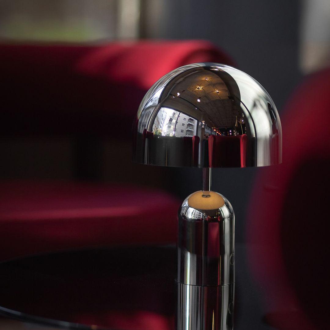 Sleek Silver Desk Lamp
