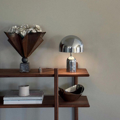 Sleek Silver Desk Lamp